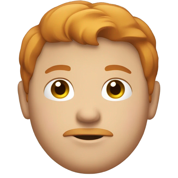 Fat Ginger Man emoji