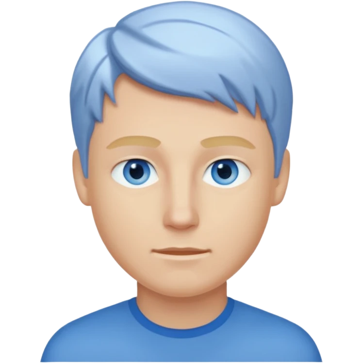 Nick Byrne blue eyes, blonde hair emoji
