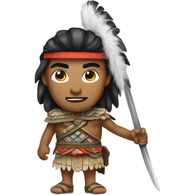 Māori warrior emoji
