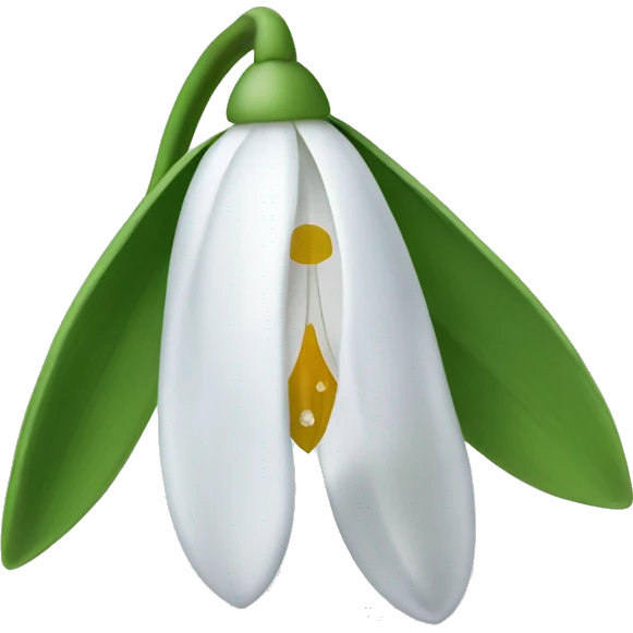 snowdrop emoji