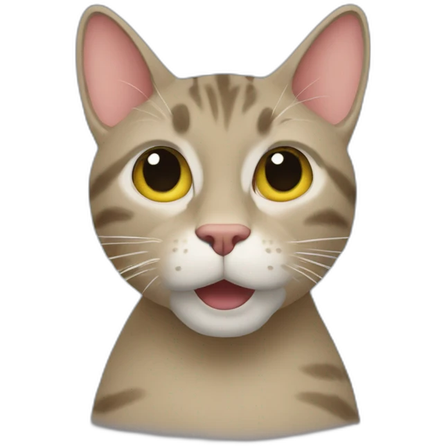 Smelly cat emoji