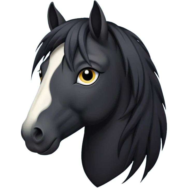 Emo horse emoji