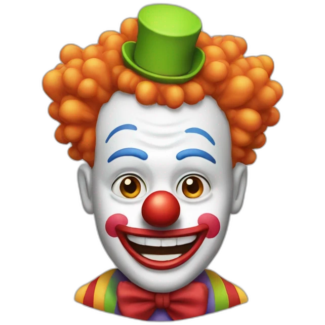 clown startup emoji