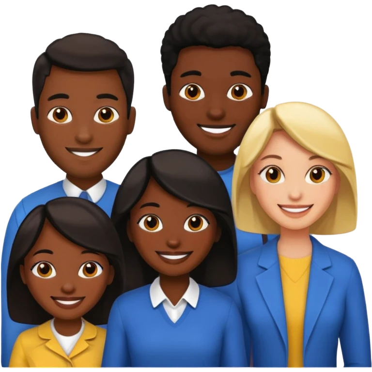Foursome mmff emoji of black people enony emoji