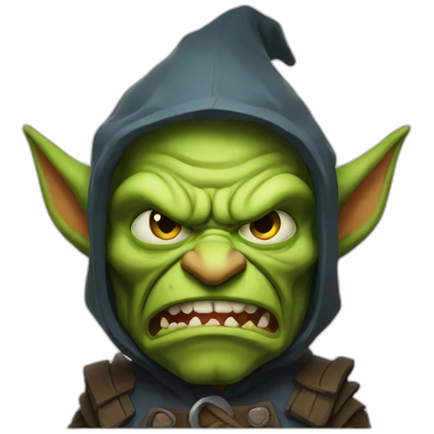 angry fantasy goblin emoticon emoji