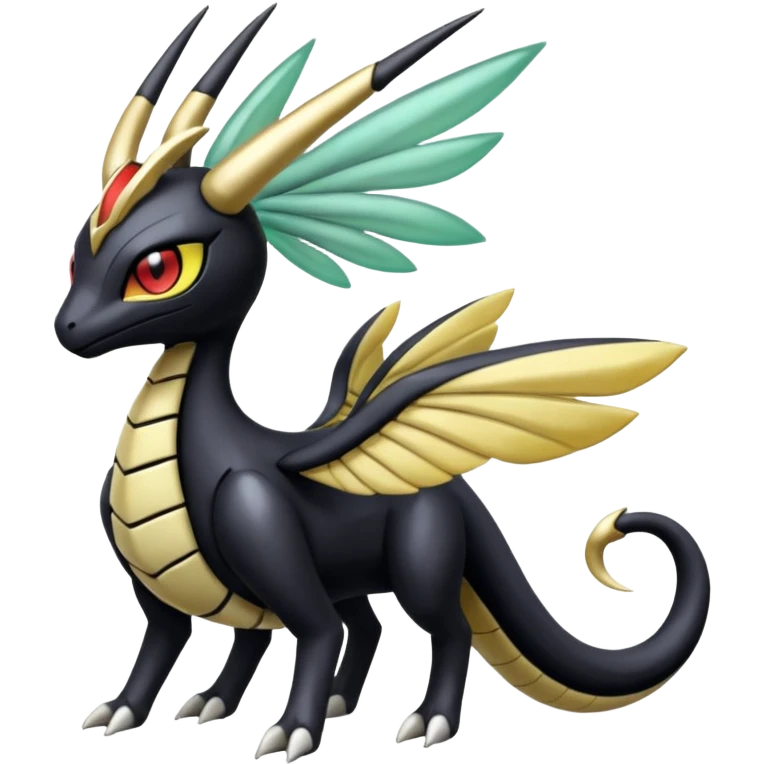 Meloetta-Nargacuga-Giratina-Pokémon-Fakémon-fusion-hybrid-creature emoji