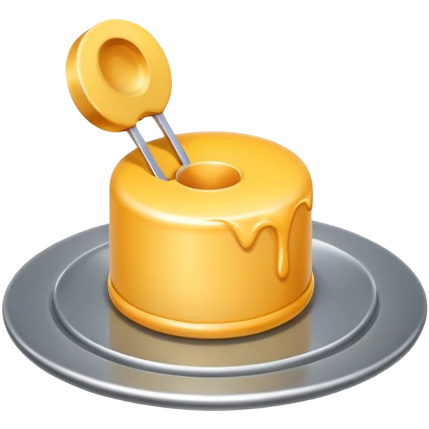 3D icon symbolizing critic and evaluation, food app context, single object, modern and clean style, soft lighting, isolated, no background
 emoji