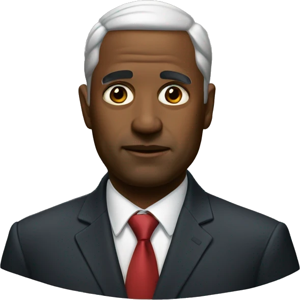 politic photorealistic serious emoji