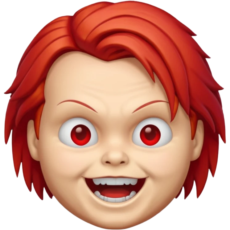 Un emojin de chuky emoji