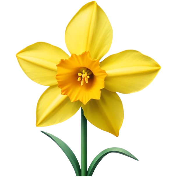 Daffodil emoji