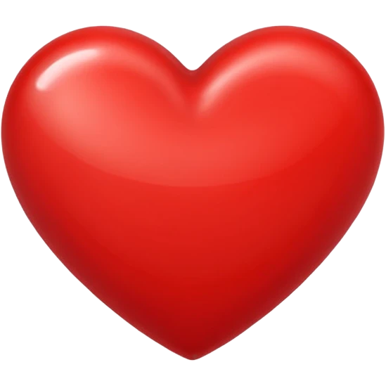 red heart emoji
