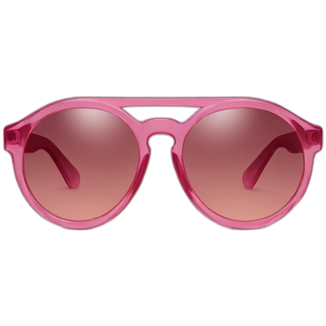 Glas rose sunglasses emoji