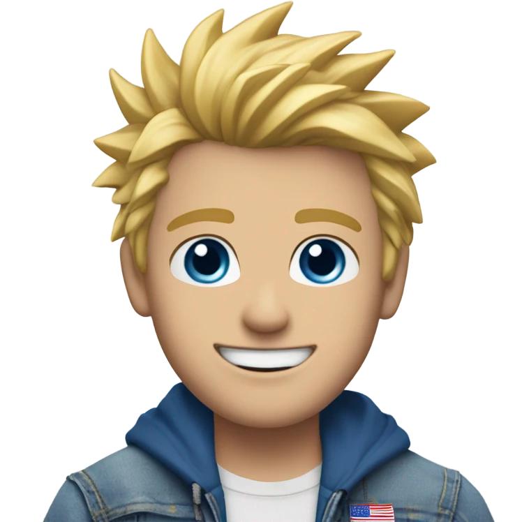 Alfred F Jones from Hetalia emoji