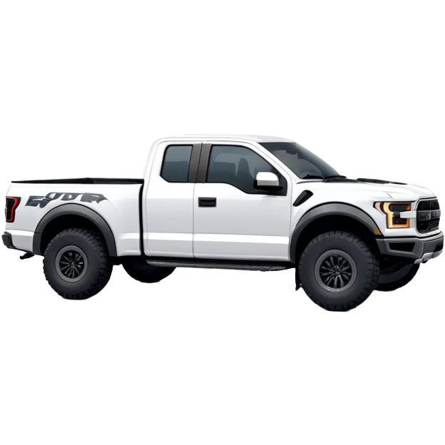 Ford f150 Raptor - Ford (Model Year: 2024) (Iconic colour: White) emoji