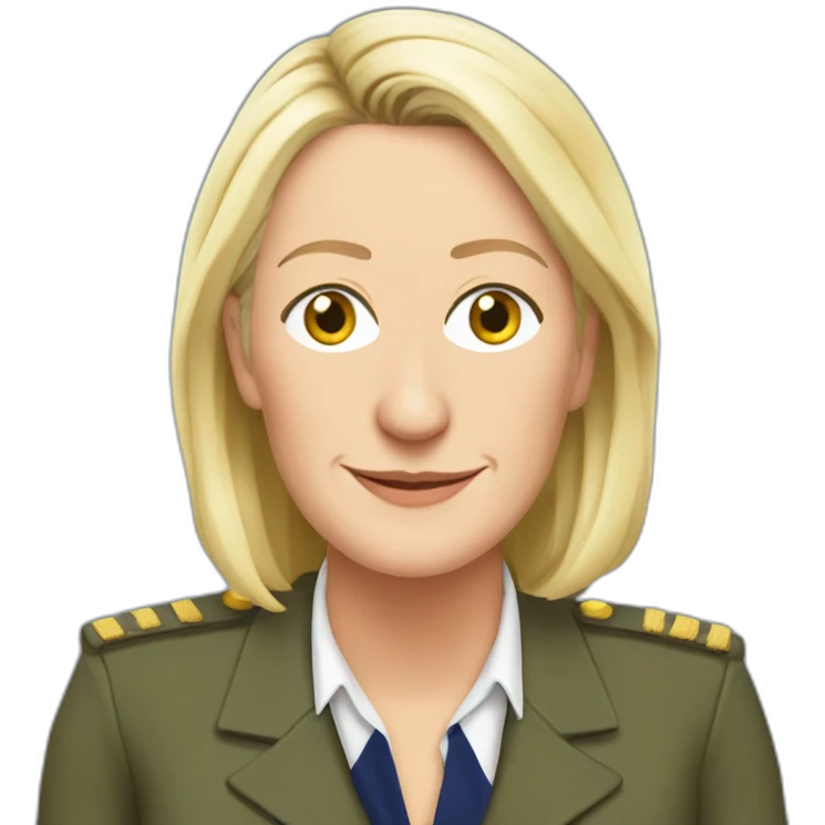 France Marine Lepen political emoji