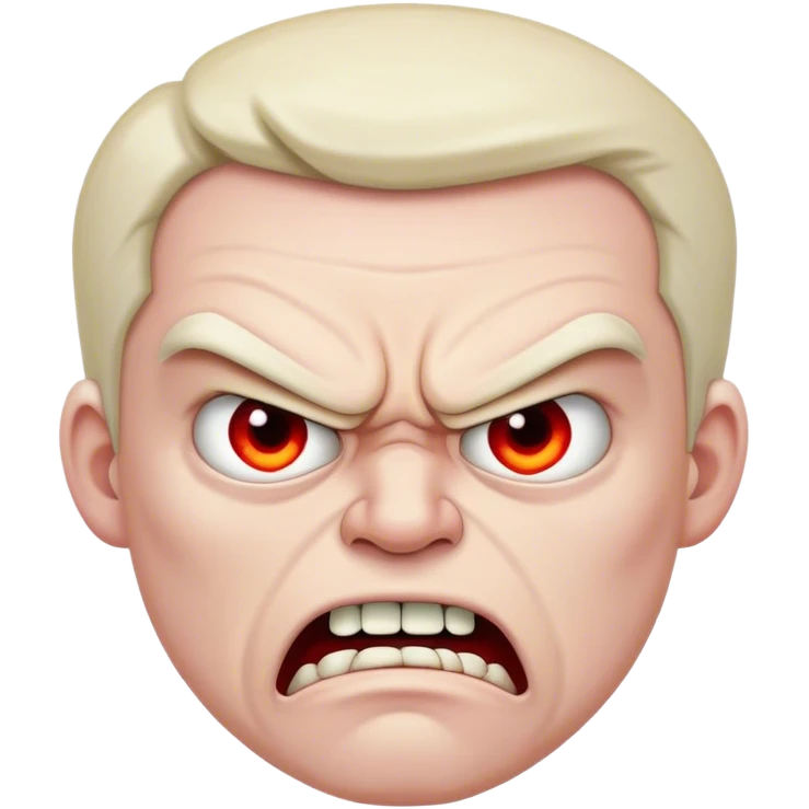 Angry dude emoji