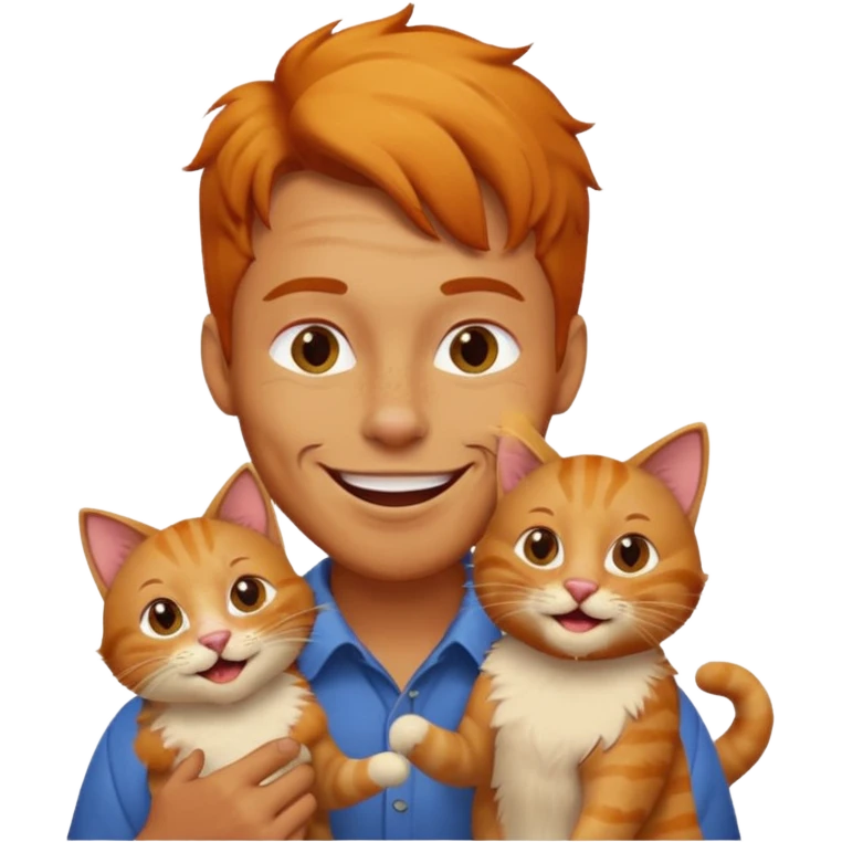 Man Licking a cat emoji