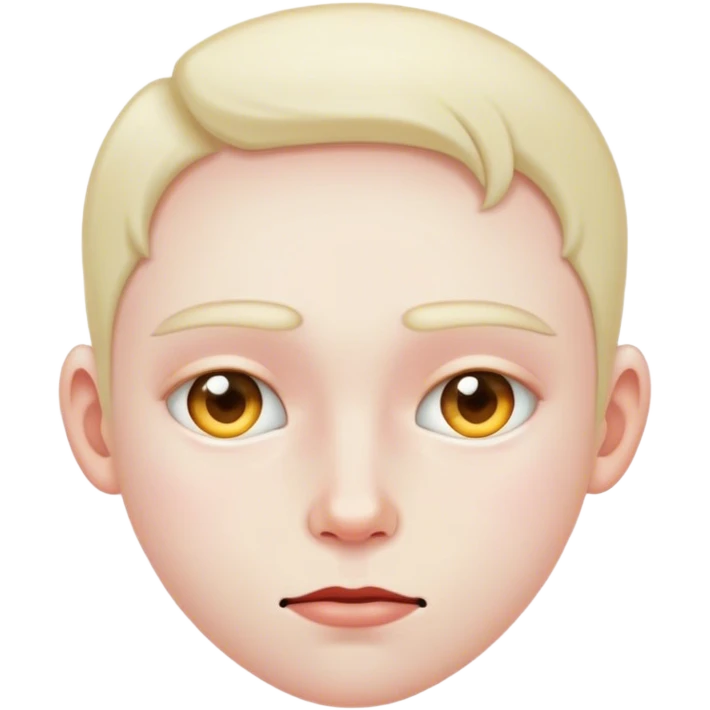 Cheek poked out emoji