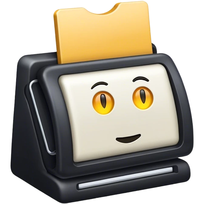 sofware terminal with a ">" prompt emoji