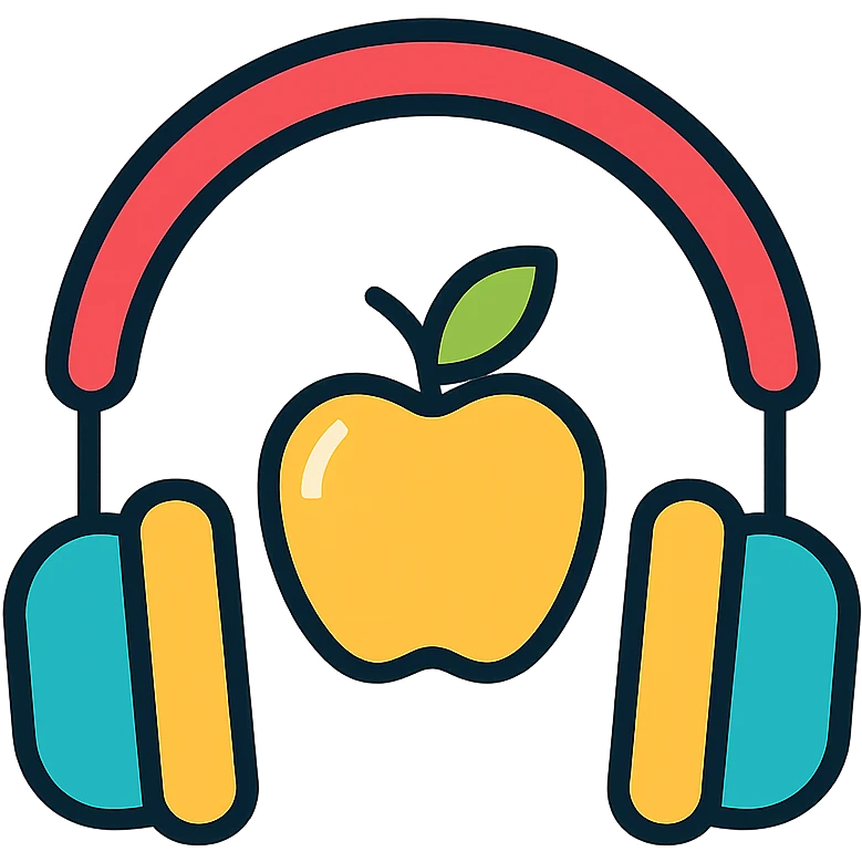 apple headphones colorful outlined icon emoji