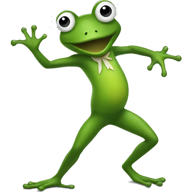 dancing frog emoji