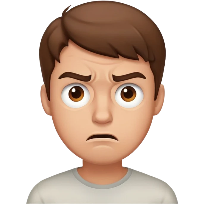 Annoyed guy  emoji