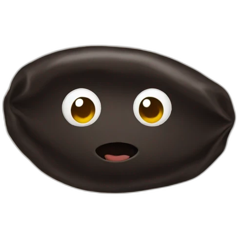 black bean emoji