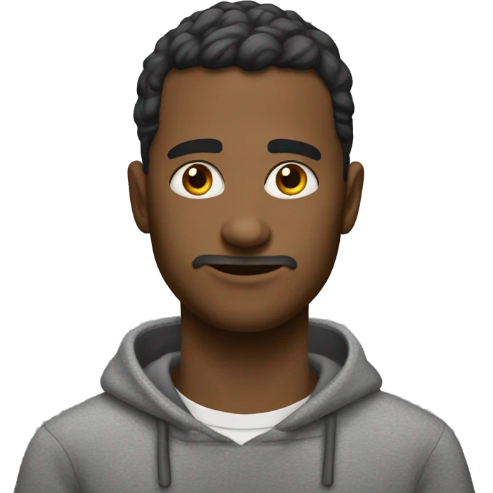 Серый полосатый кот в свитере  emoji