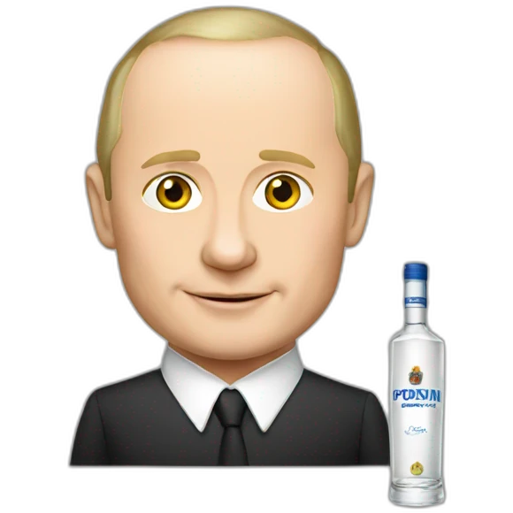 Putin vodka emoji