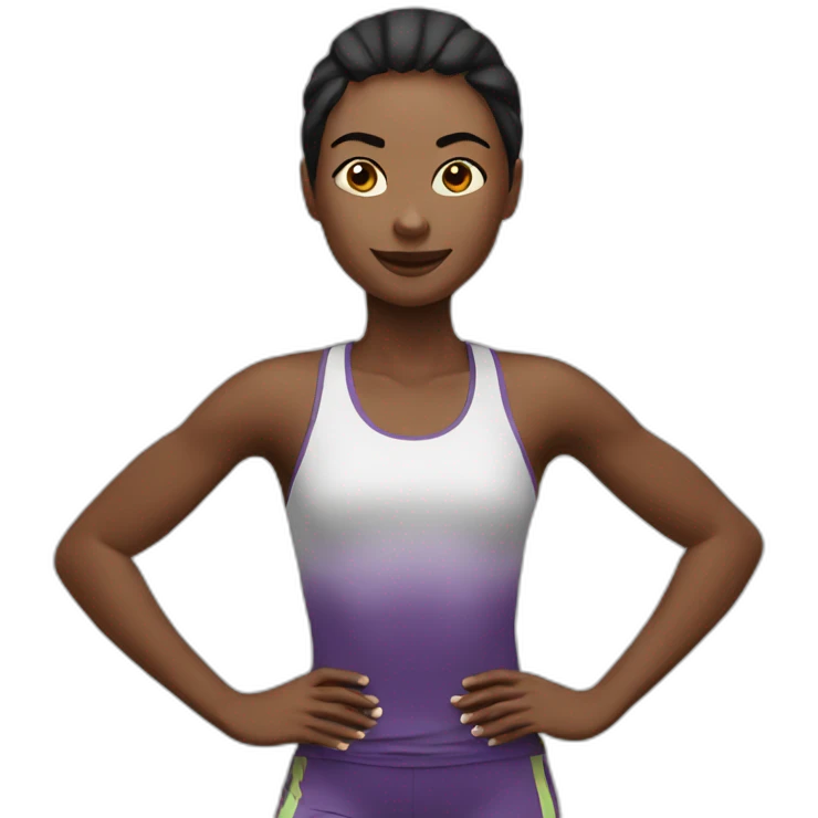 runner girl emoji