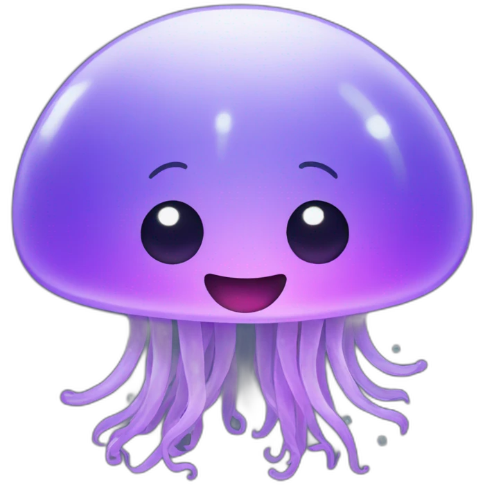 smiling jellyfish emoji