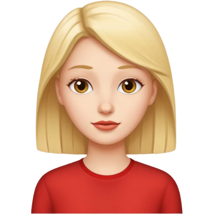A really tall girl emoji