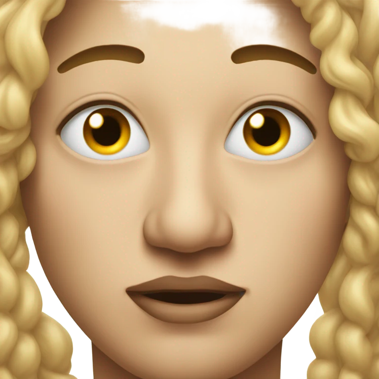 One eye bigger than the other  emoji