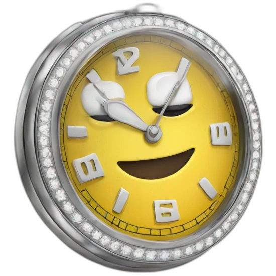 watch on a chain emoji