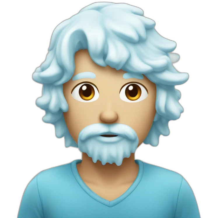 cœur en glace emoji