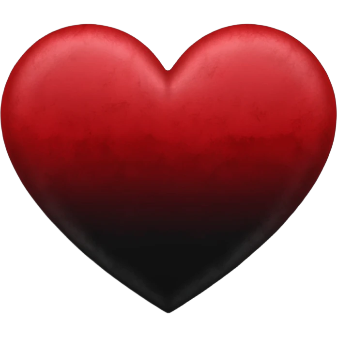 heart with a velvet ombre emoji