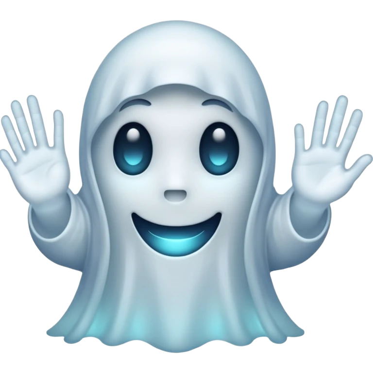 Manos de Emoji de fantasma  emoji