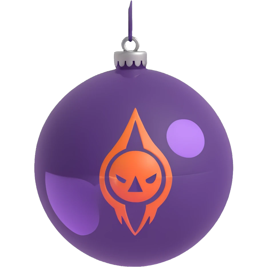 A witch's ball emoji