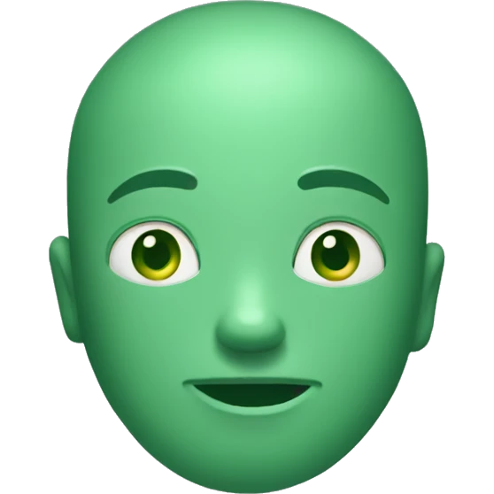 dark green spot emoji