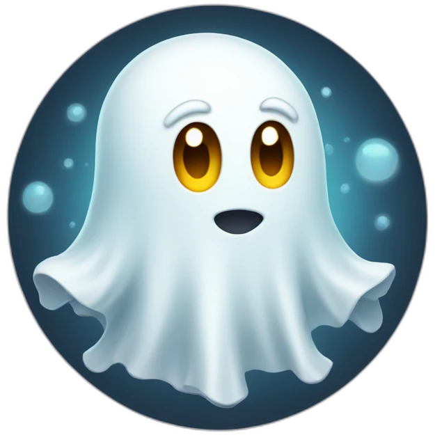 cute ghost emoji
