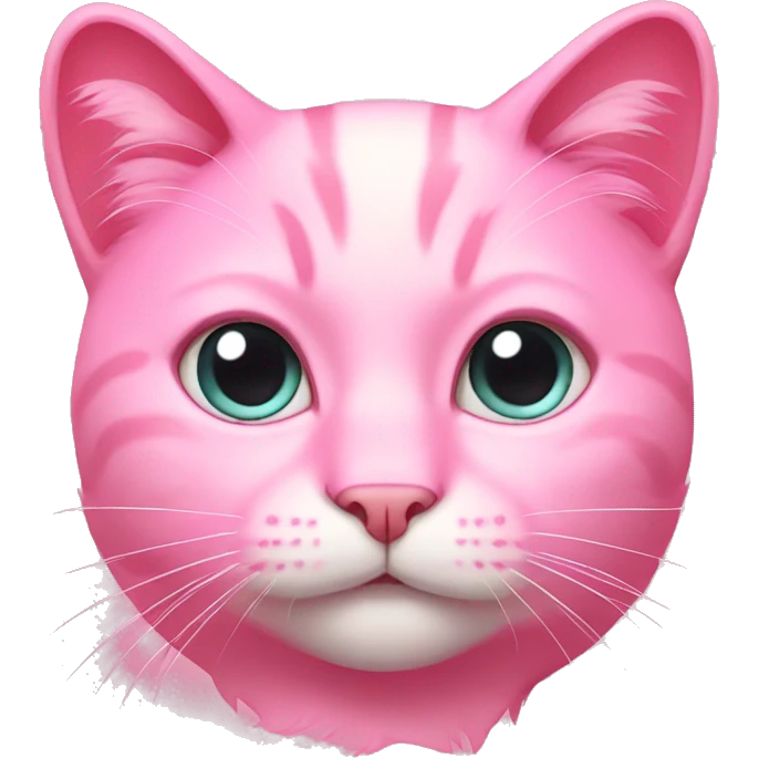 pink cat emoji