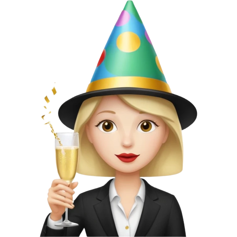 having a party emoji