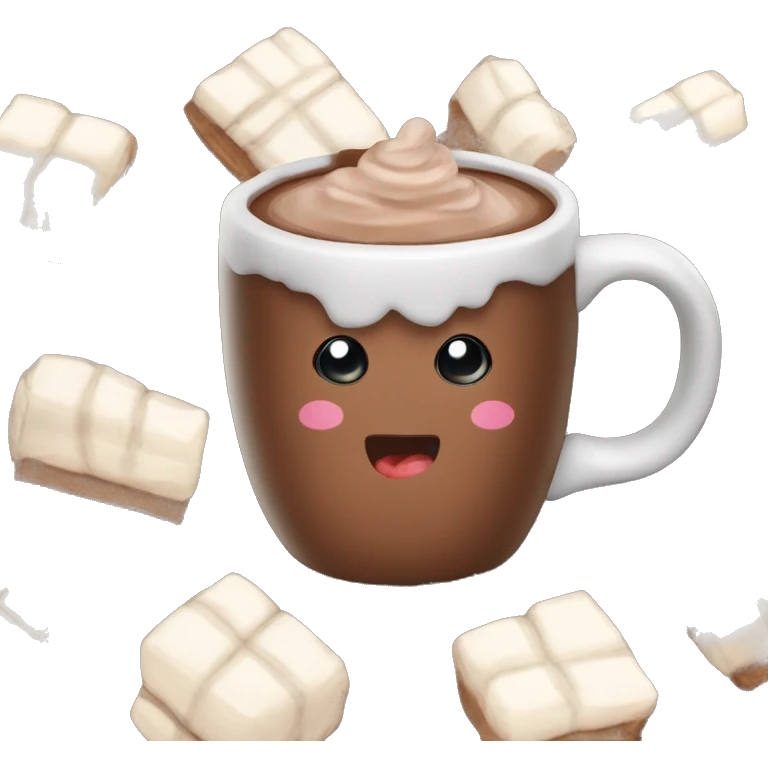 cute hot chocolate  emoji