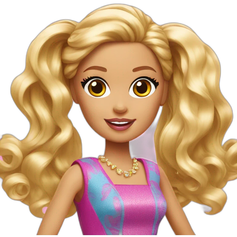 Barbie emoji