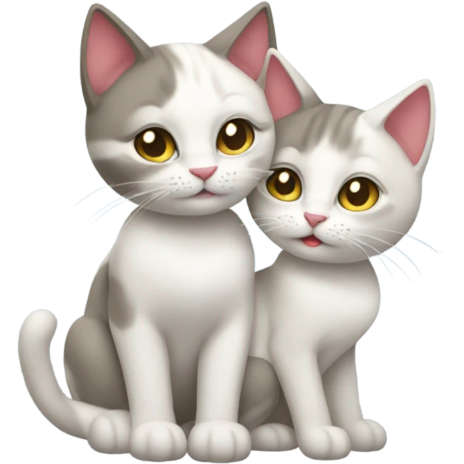 Lesbian cats emoji