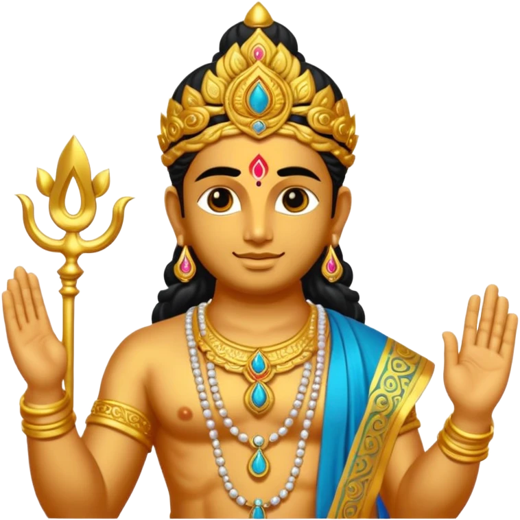 Create god murugan om style  emoji