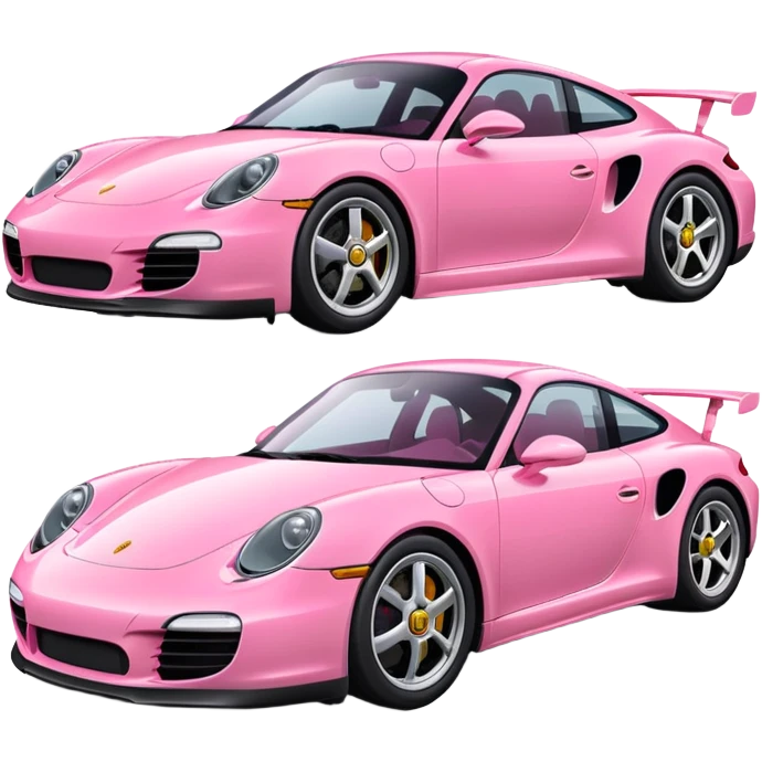 Pinker Porsche  emoji