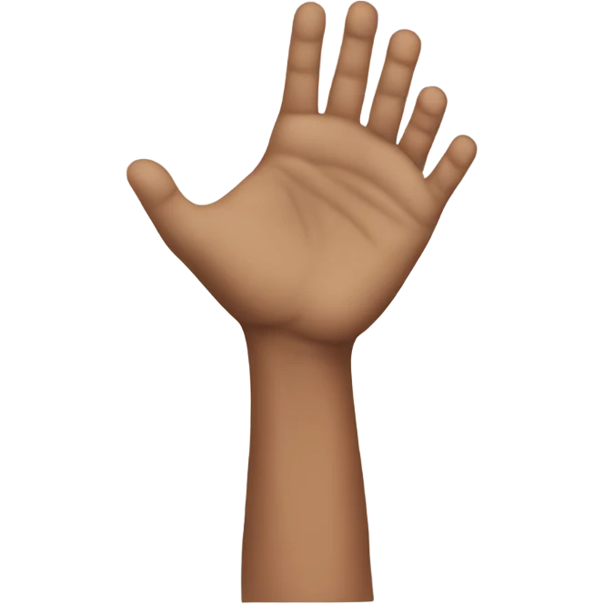 An arm emoji