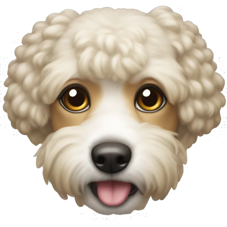 Cockerchon dog  emoji