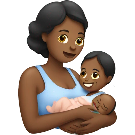 Breastfeeding mom emoji